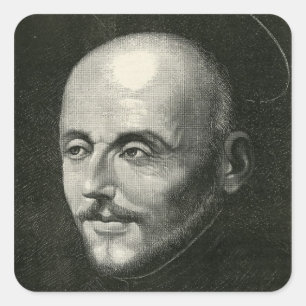 St. Ignatius of Loyola Square Sticker