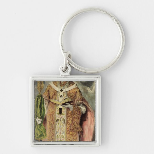 St. Ildefonso  1605-1610 Keychain (Front)