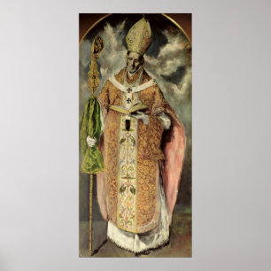 St. Ildefonso  1605-1610 Poster