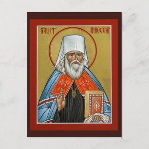 St. Innocent of Alaska Prayer Card