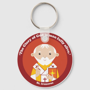 St. Irenaeus Keychain