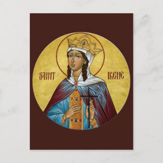 St. Irene Prayer Card