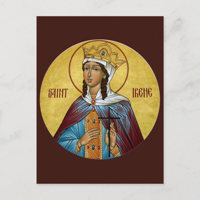 St. Irene Prayer Card (Front)