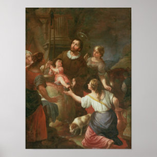 St. Isidore and the Miracle at the Well Poster
