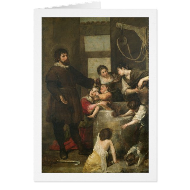 St. Isidore saves a child that had fallen in a wel (Front)