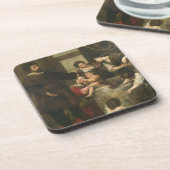 St. Isidore saves a child that had fallen in a wel Coaster (Left Side)