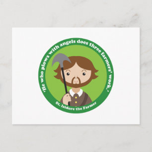 St. Isidore the Farmer Postcard