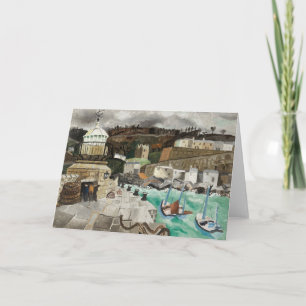 St. Ives, Cornwall   Christopher Wood Card