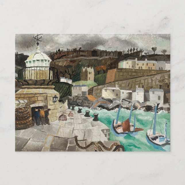 St. Ives, Cornwall | Christopher Wood Postcard (Front)