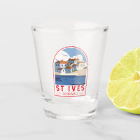 St Ives Cornwall England Retro Travel Art Vintage