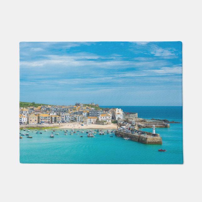 St. Ives Cornwall England, United Kingdom Europe Doormat (Front)