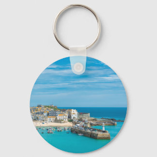 St Ives skyline Keychain