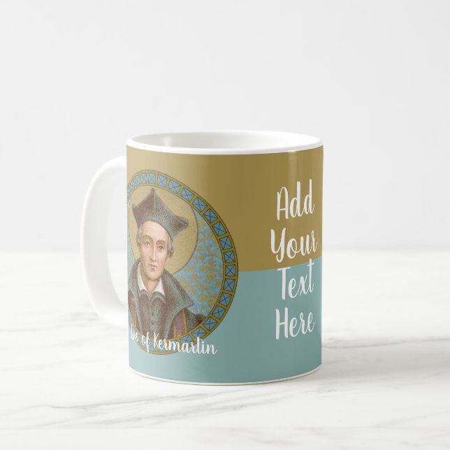 St. Ivo de Kermartin (BK 015) Café Mug 2 (Devant gauche)