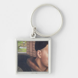 St. Ivo , detail of the Window Keychain