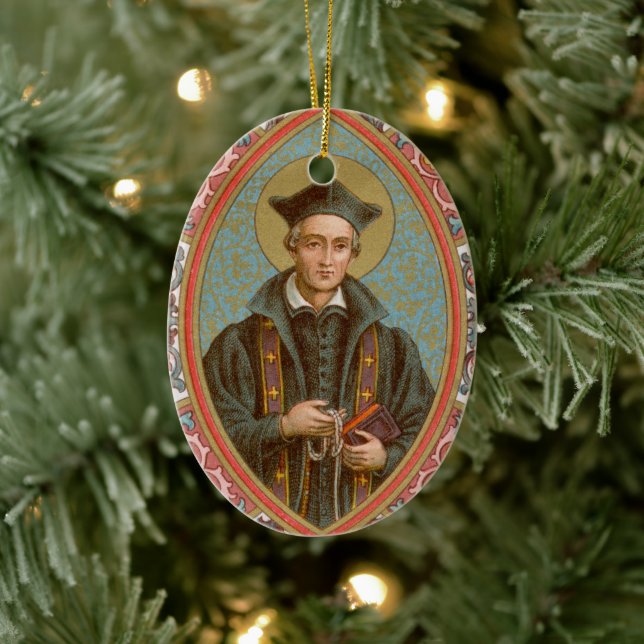 St. Ivo of Kermartin (BK 015) Ceramic Ornament (Tree)