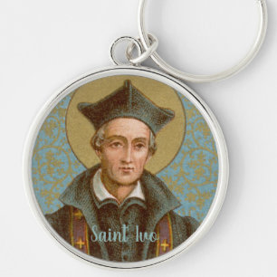 St. Ivo of Kermartin (BK 015) Keychain