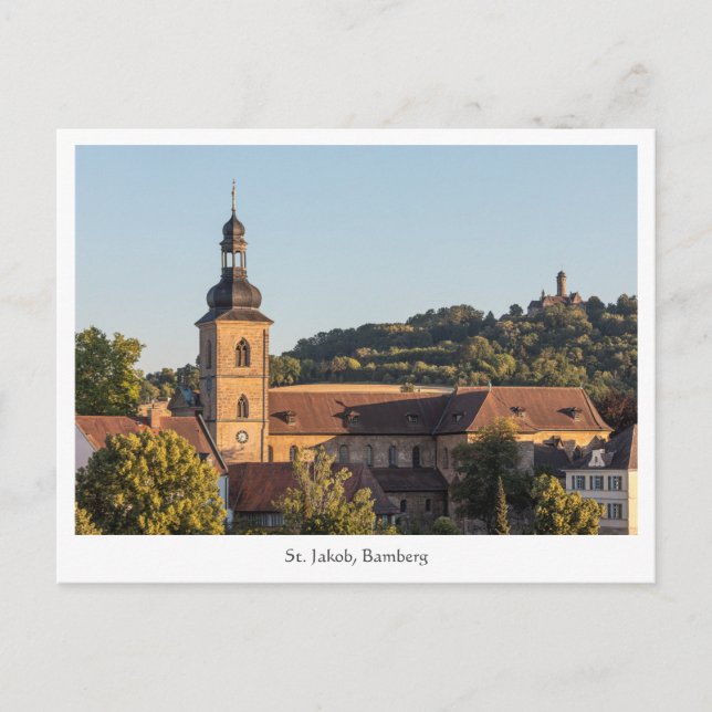 St. Jakob, Bamberg Postcard (Front)