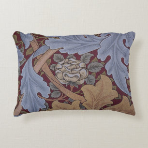 St. James Acanthus Leaf Pattern by William Morris Decorative Pillow