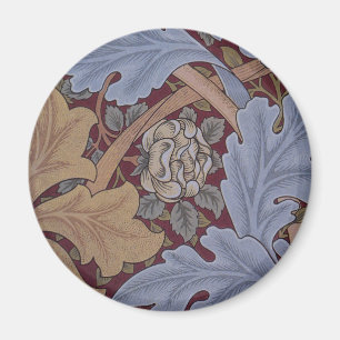 St. James Acanthus Pattern by William Morris Magnet