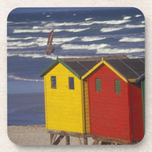 St. James Bay Bathing Boxes, near Capetown, 3 Coaster