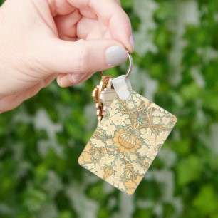 St. James by William Morris, Acanthus Leaves Keychain