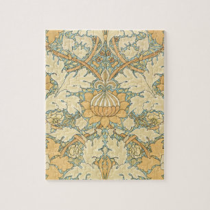 St. James by William Morris, Textile Pattern Jigsaw Puzzle