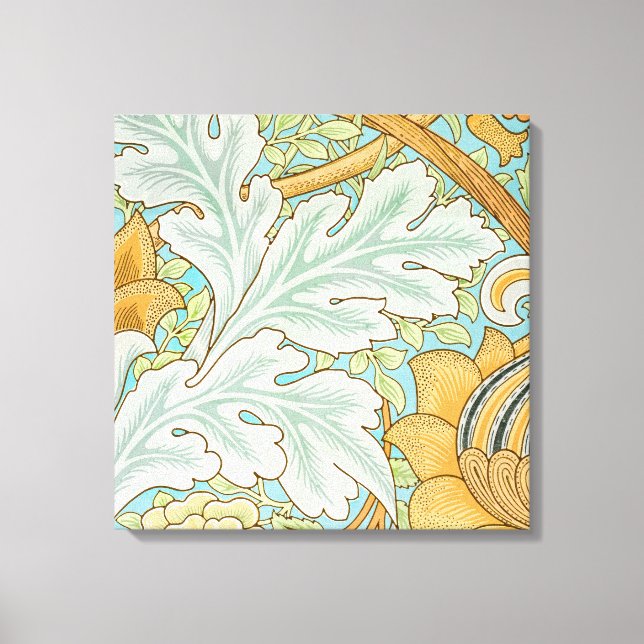 St James Pattern (by William Morris) Canvas Print (Front)