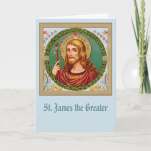St. James the Greater (JMAS04) Blank Greeting Card