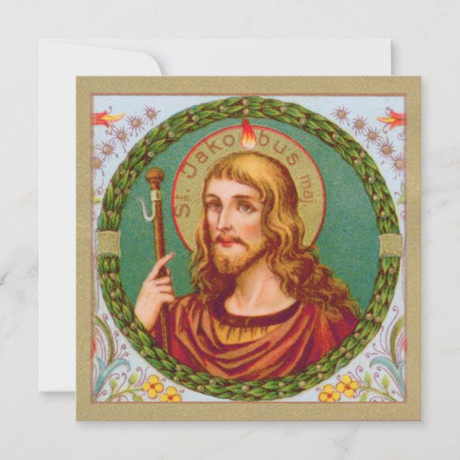 St James the Greater (JMAS 04) Blank Greeting Card (Front)