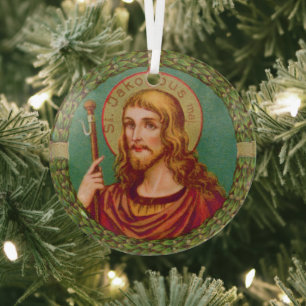 St. James the Greater (JMAS 04) Glass Ornament