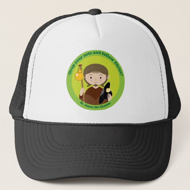St. James the Greater Trucker Hat (Front)