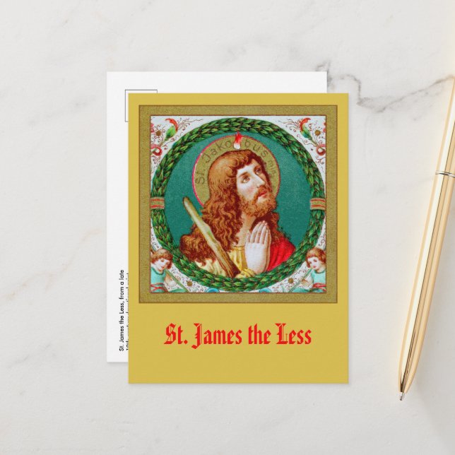 St. James the Less (JMAS 05) Postcard (Front/Back In Situ)