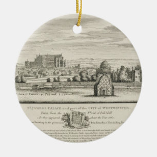 St. James's Palace and part of the City of Westmin Ceramic Ornament