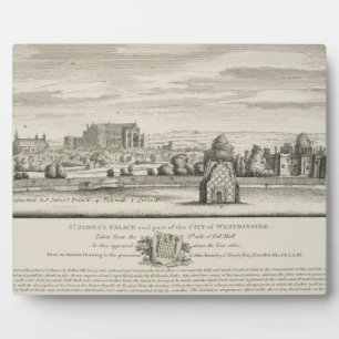 St. James's Palace and part of the City of Westmin Plaque