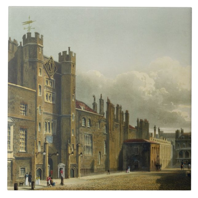 St. James's Palace, from 'The History of the Royal Tile (Front)