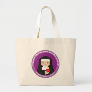 St. Jane Frances de Chantal Large Tote Bag