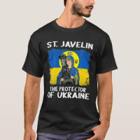 St. Javelin The Protector Of Ukraine Vintage Retro