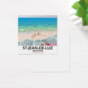 St-Jean-de-Luz, Aquitaine Travel poster