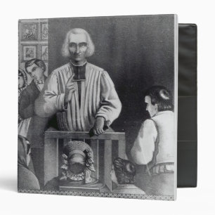 St. Jean-Marie Vianney preaching, 19th century Binder