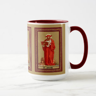 St. Jerome as Cardinal with Lion (P 004) Mug