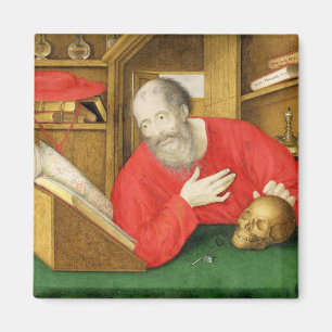 St. Jerome in his Study, 1650 (bodycolour and w/c Magnet