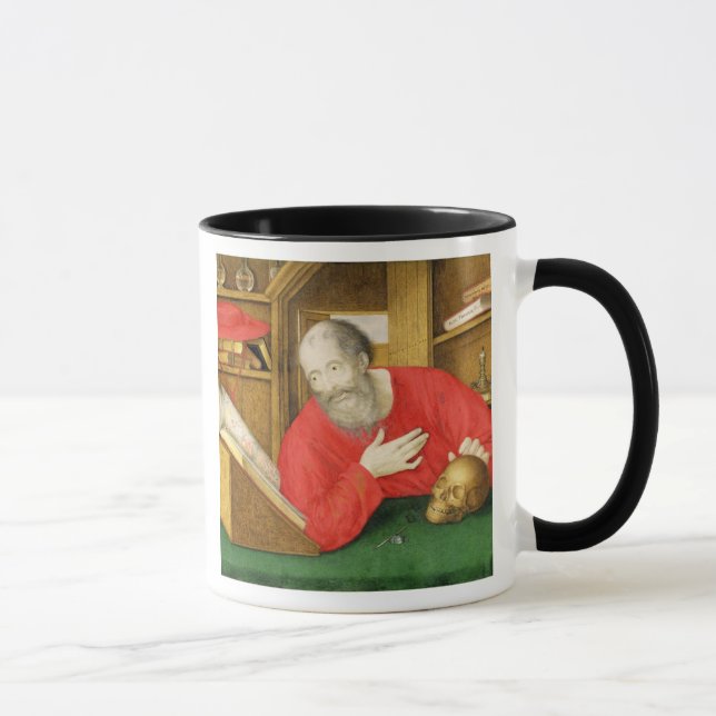 St. Jerome in his Study, 1650 (bodycolour and w/c Mug (Right)