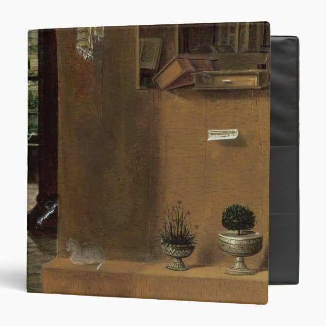 St. Jerome in his study, c.1475 Binder (Front/Inside)