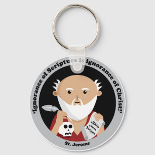 St. Jerome Keychain