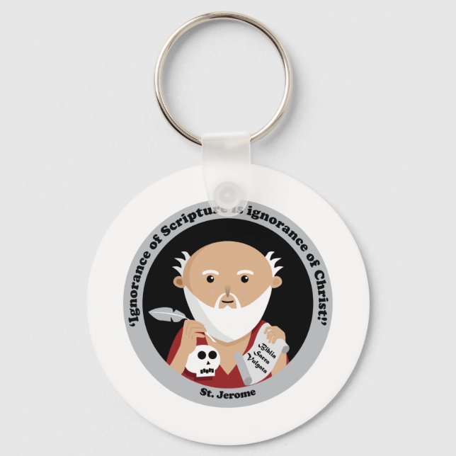 St. Jerome Keychain (Front)