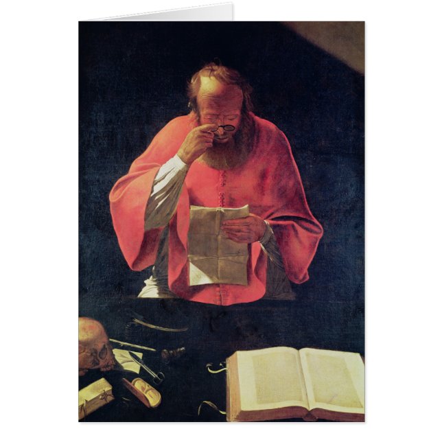 St.Jerome reading (Front)