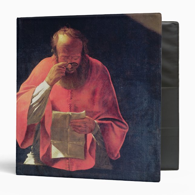 St.Jerome reading Binder (Front/Inside)