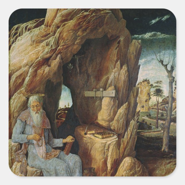 St. Jerome Square Sticker (Front)