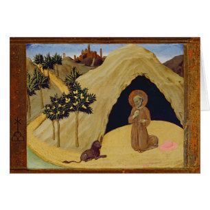 St. Jerome with the lion, 1436 (tempera on panel)