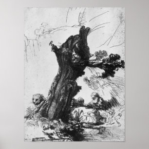 St. Jerome Writing, 1648 Poster